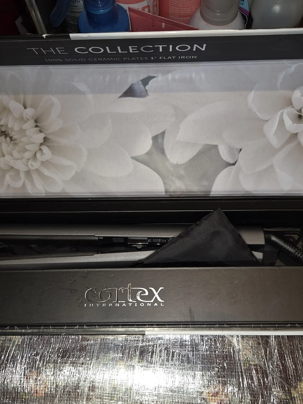The Collection 1” Ceramic Flat Iron – Charcoal Gray
